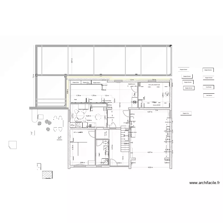 Obernai sous sol modifié V3. Plan de Obernai sous sol modifié V3. Plan de