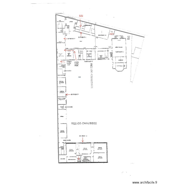 PLAN SSI 94 ave laon. Plan de 0 pièce et 0 m2