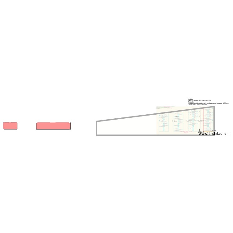 Naval Nantes. Plan de 1 pièce et 288 m2