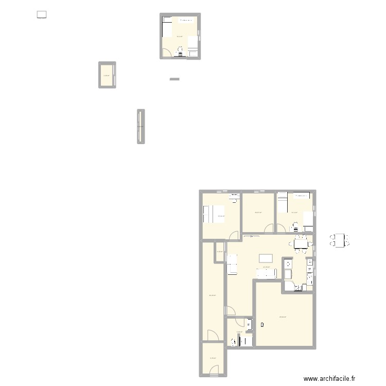 meftah 2. Plan de 0 pièce et 0 m2