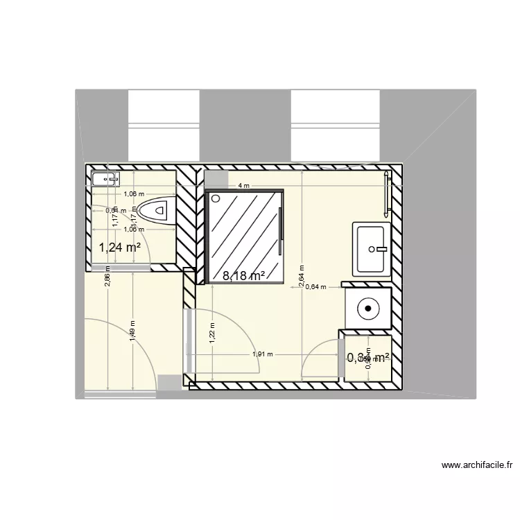 Arba SDB1 d&eacute;finitif. Plan de 