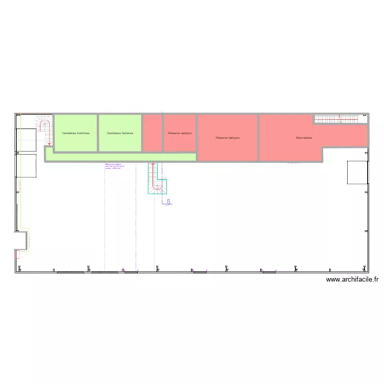 Niveau 1 nouveau. Plan de 