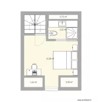 Logement milieu &eacute;tage partag&eacute;