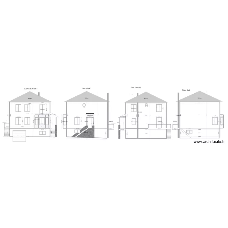 Estord avant projet. Plan de Estord avant projet. Plan de
