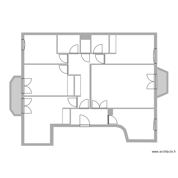 FERNANDEZ. Plan de 20 pièces et 115 m2