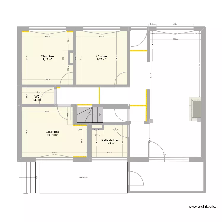40jlebas correctif 1. Plan de 6 et 34 m² 40jlebas correctif 1. Plan de 6 et 34 m²