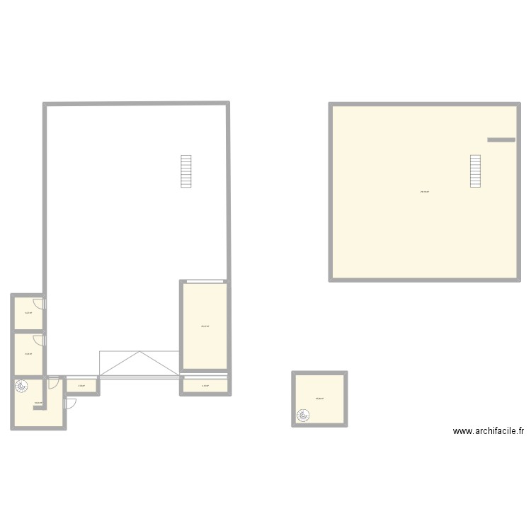 Garage Mika - Porcelette. Plan de 8 pièces et 289 m2