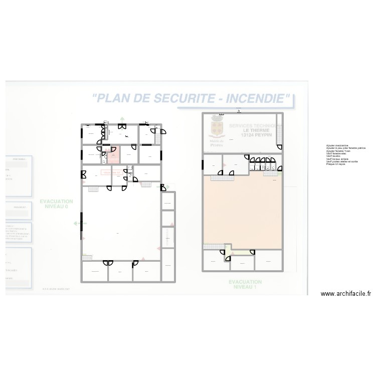 ST_Clim. Plan de 85 pièces et 1825 m2