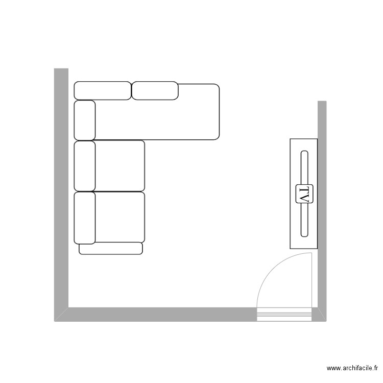 11bsalon. Plan de 0 pièce et 0 m2