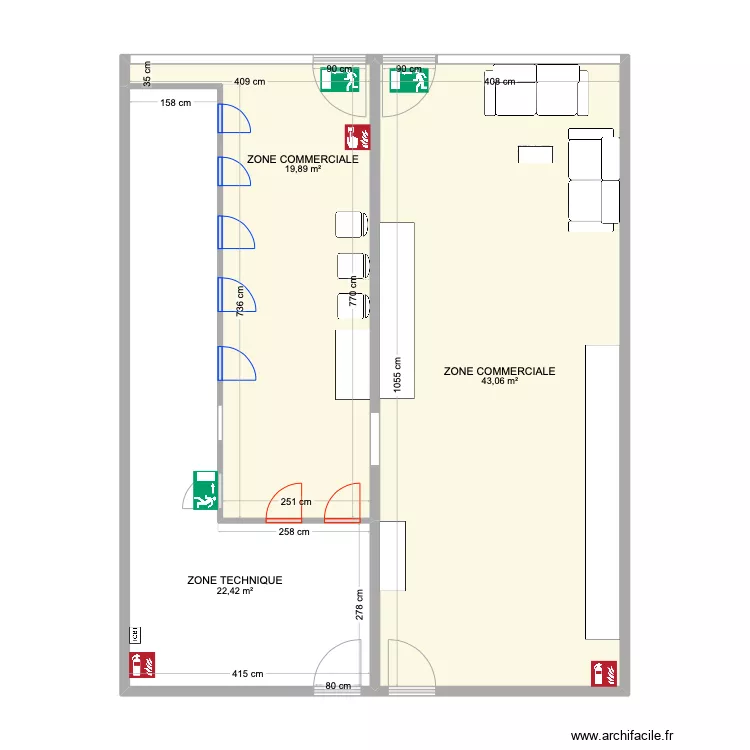 SQ BAYONNE 2025 V2 ACCESS. Plan de 
