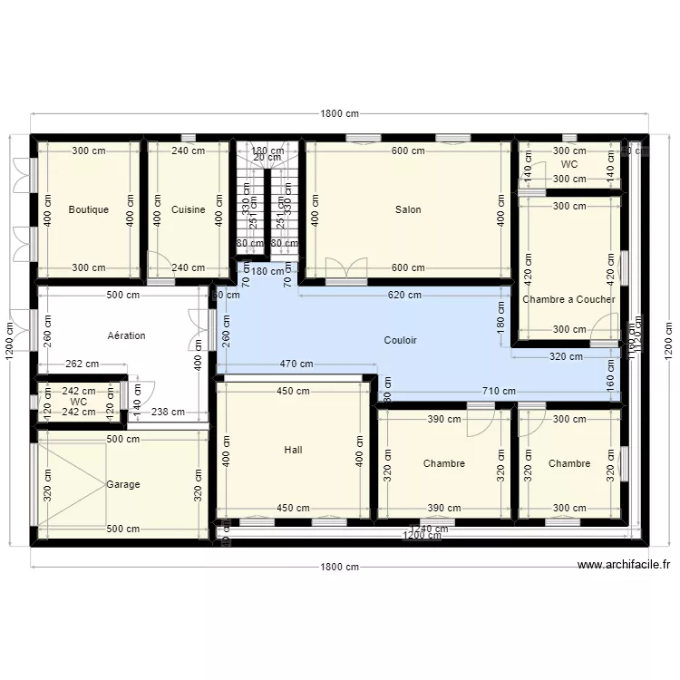 Plan de terrain 18mx12m Client 44 20 94 94. Plan de 