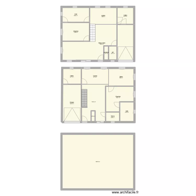 Maison. Plan de Maison. Plan de