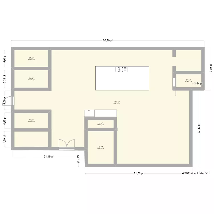 maison 2. Plan de 7 et 145 m² maison 2. Plan de 7 et 145 m²