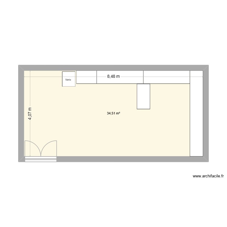 Salle Echantillonnage n°6. Plan de 0 pièce et 0 m2 Salle Echantillonnage n°6. Plan de 0 pièce et 0 m2