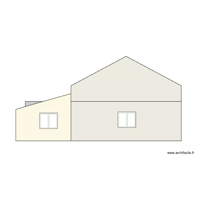 extension garage 2. Plan de 