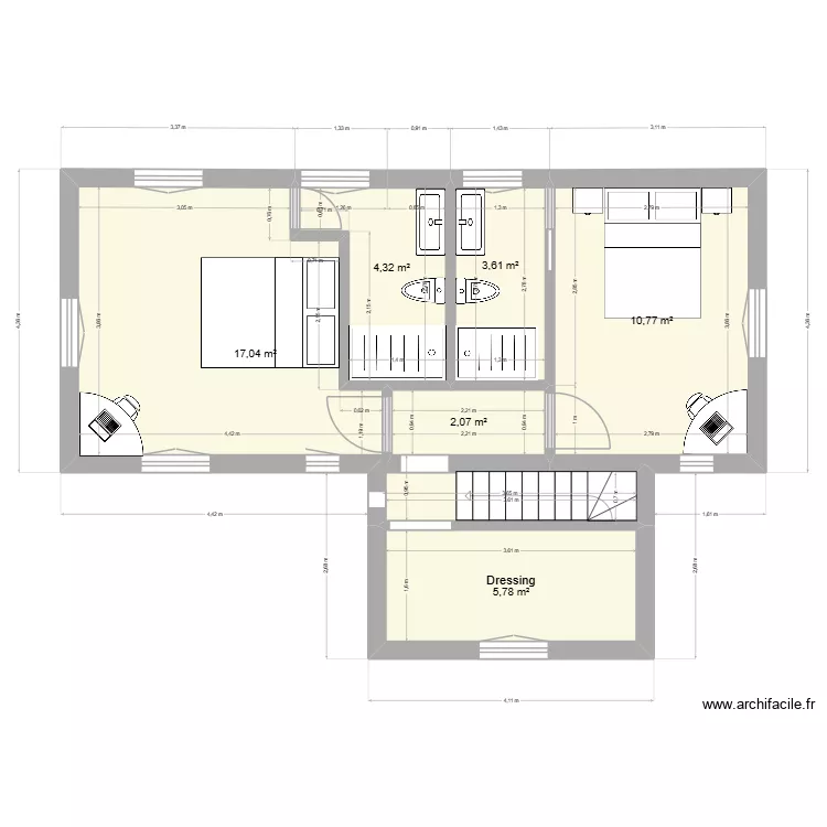 Haut Villa Bella V3. Plan de Haut Villa Bella V3. Plan de