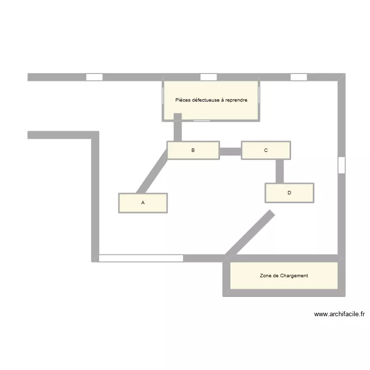 Plan MT. Plan de 6 et 13 m² Plan MT. Plan de 6 et 13 m²