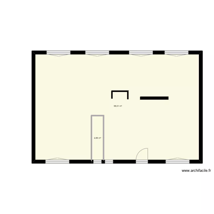 lolonado&egrave;&egrave;&egrave;. Plan de 2  et 101 m²