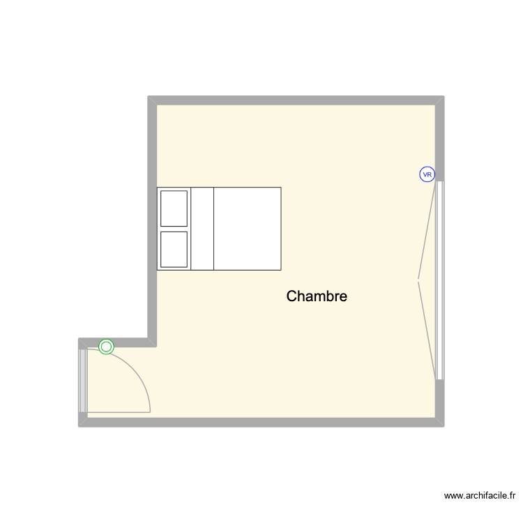 CHAMBRE. Plan de 0 pièce et 0 m2