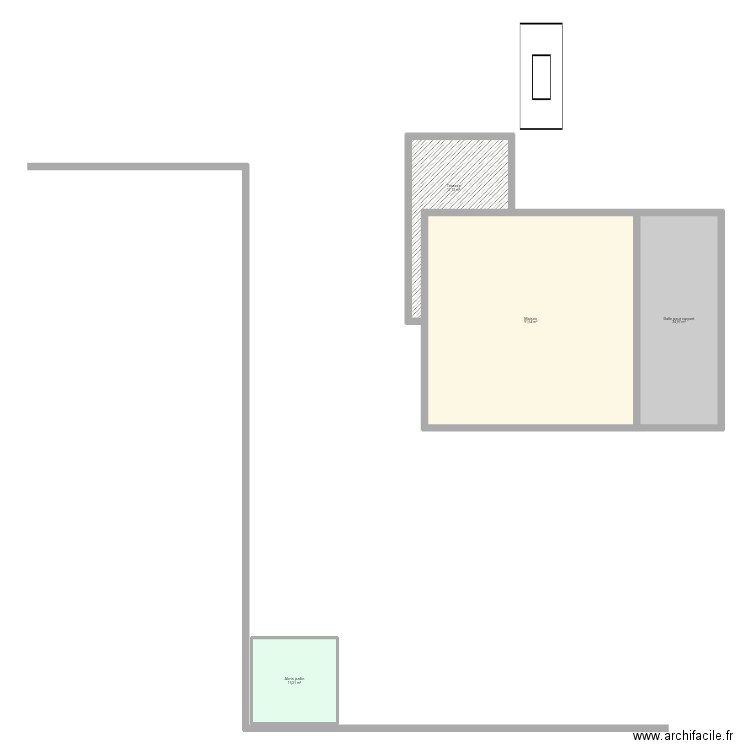 Futur. Plan de 4 pièces et 159 m2