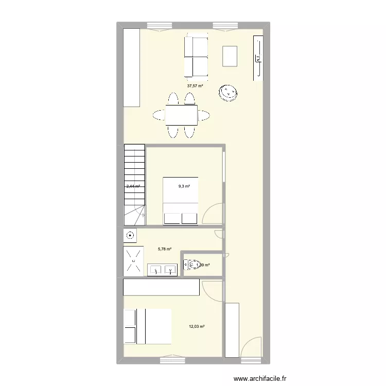 Plan Saint Laurent. Plan de 