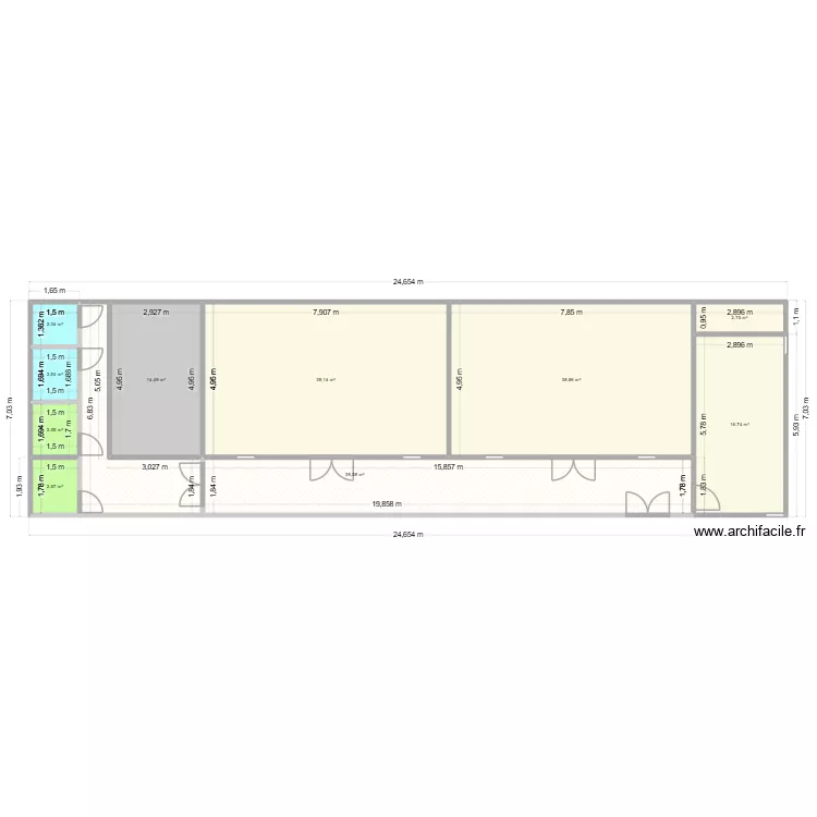 orphelina. Plan de 10 et 161 m² orphelina. Plan de 10 et 161 m²