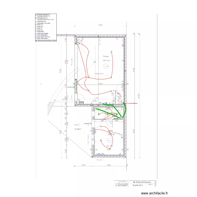 IMPLANT GUILLIN VAL DE SAONE AF26074859. Plan de IMPLANT GUILLIN VAL DE SAONE AF26074859. Plan de