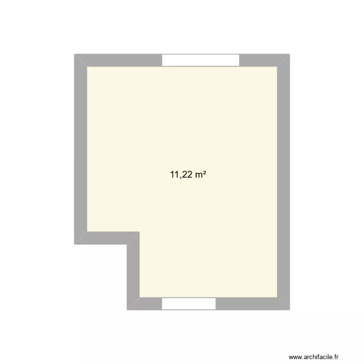 CH RDC. Plan de 1 et 11 m² CH RDC. Plan de 1 et 11 m²