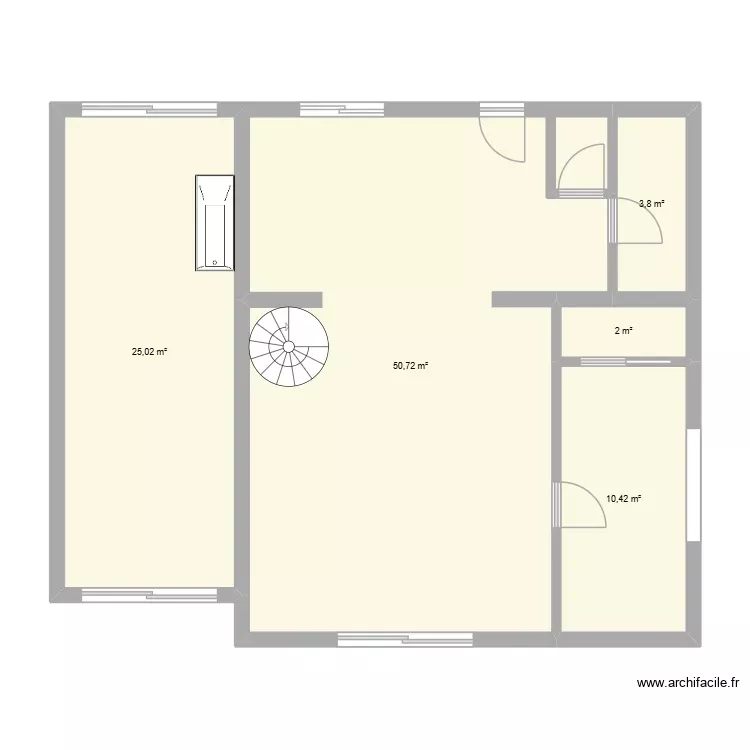Maison. Plan de 5 Pièces et 92 m² Maison. Plan de 5 Pièces et 92 m²