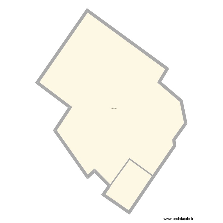 Aiffres plan. Plan de 1 pièce et 145 m2