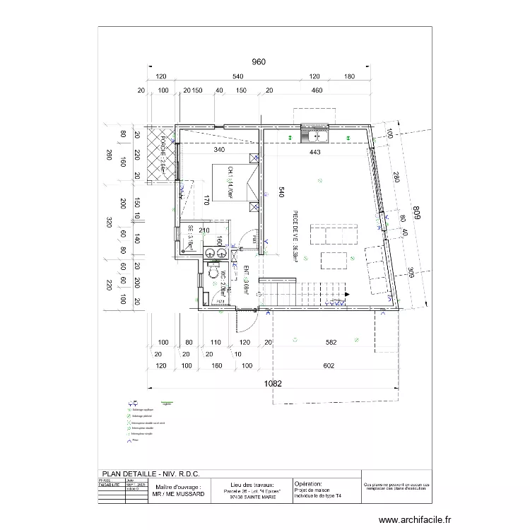 Mussard. Plan de Mussard. Plan de