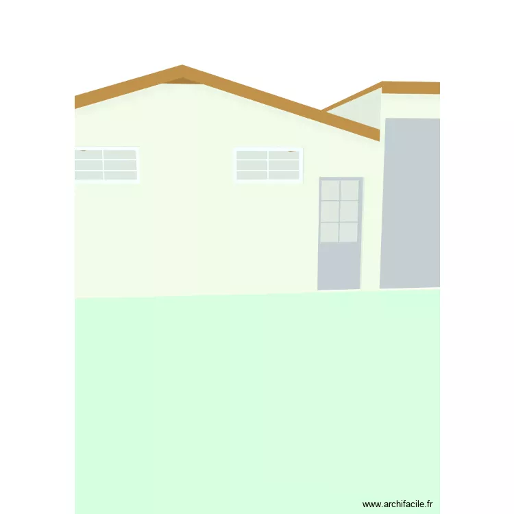 Garage. Plan de 2 et 69 m² Garage. Plan de 2 et 69 m²