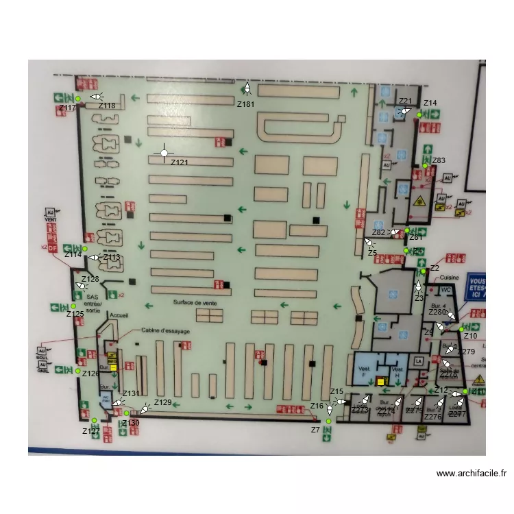 itm castelsarrasin. Plan de 