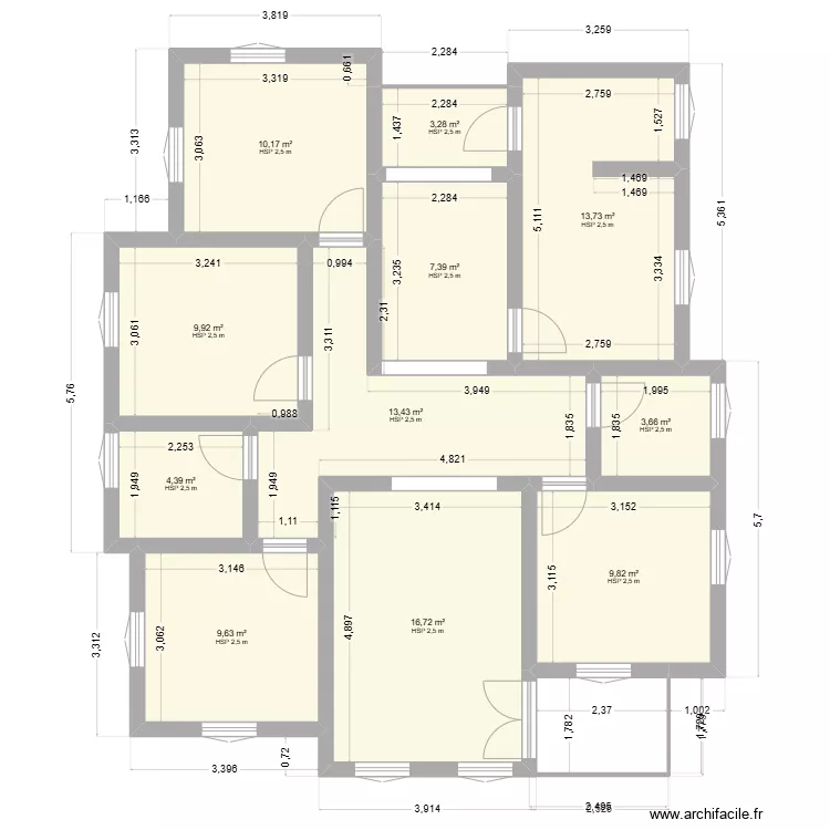 libasse . Plan de 