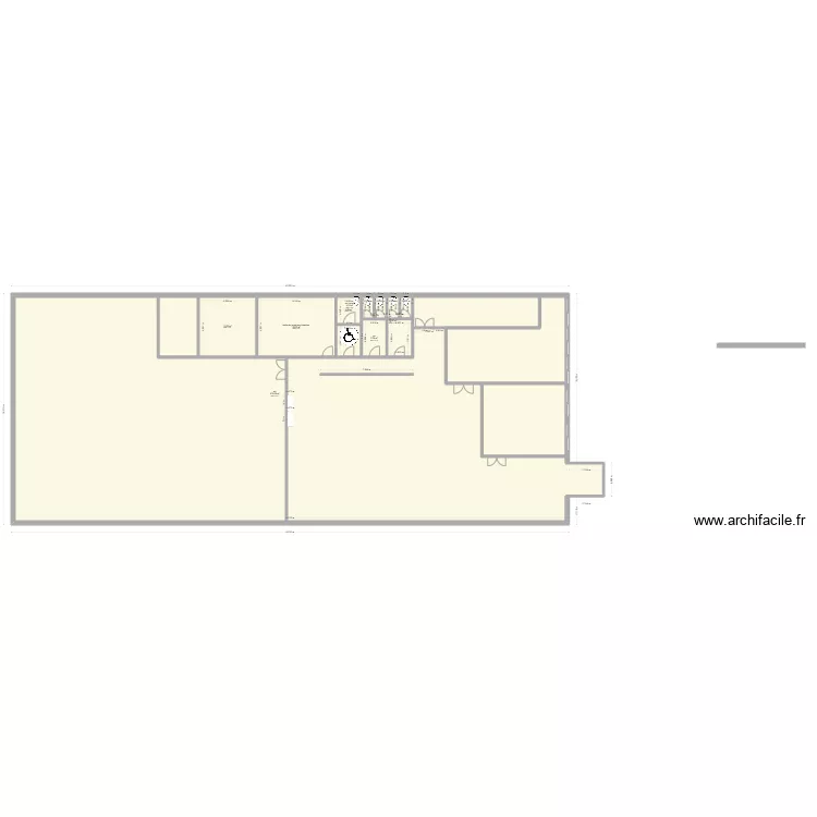 plan 1er etage ADV CHARVIEU PRYSMIAN. Plan de 