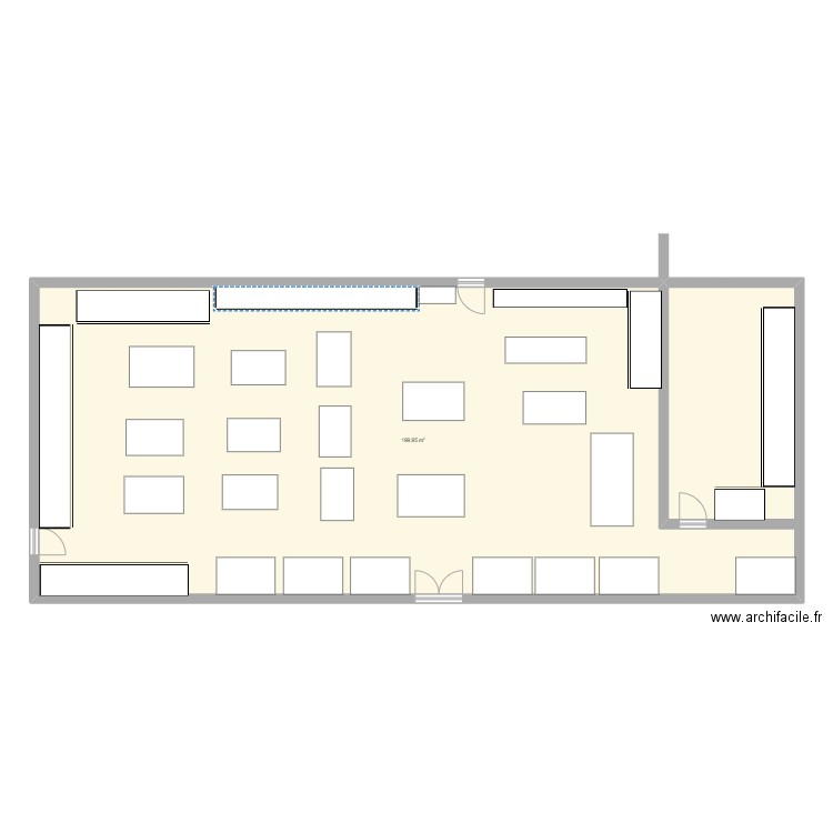 Boulot. Plan de 0 pièce et 0 m2