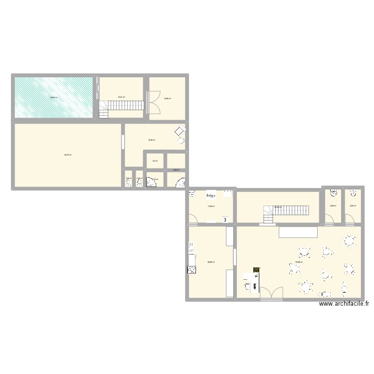 projet entreprenariat. Plan de 0 pièce et 0 m2