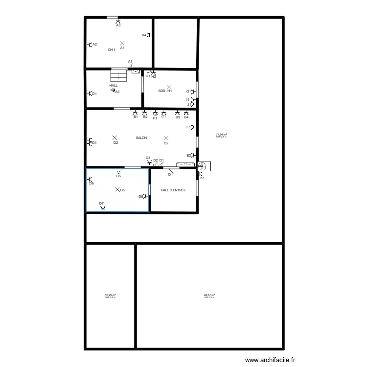 HICHAM2525. Plan de 
