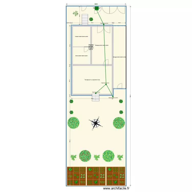 Plan de Masse avant travaux 2024/03 ok. Plan de 