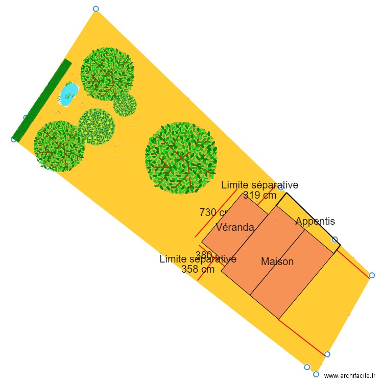 maison. Plan de 0 pièce et 0 m2
