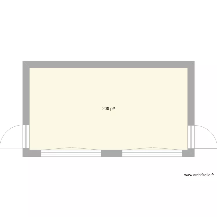 patio arnaud. Plan de 