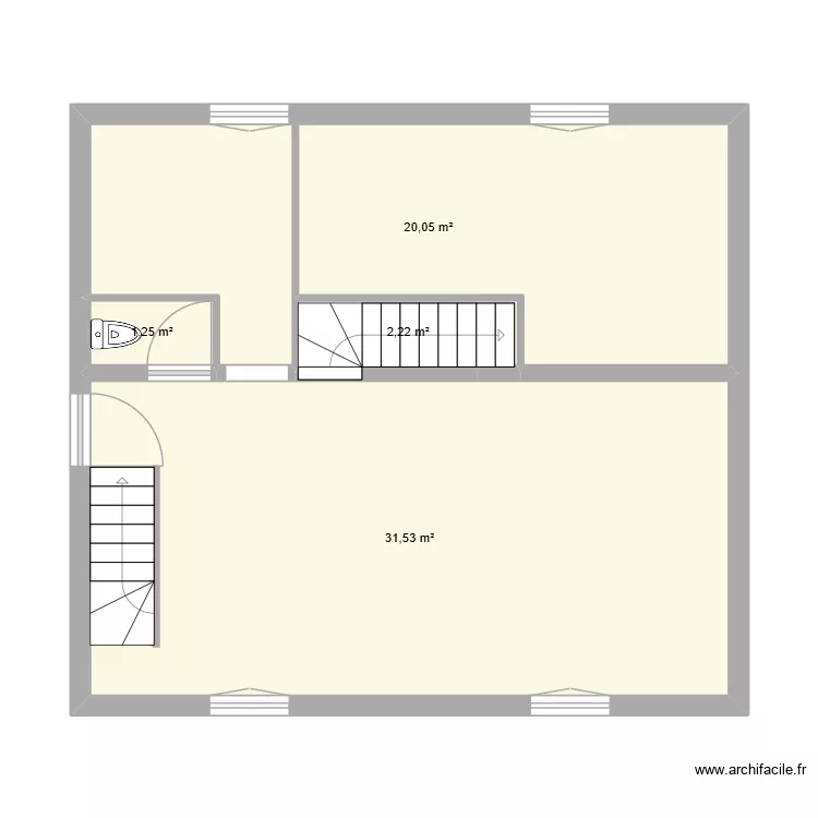 CLEM ETAGE. Plan de 