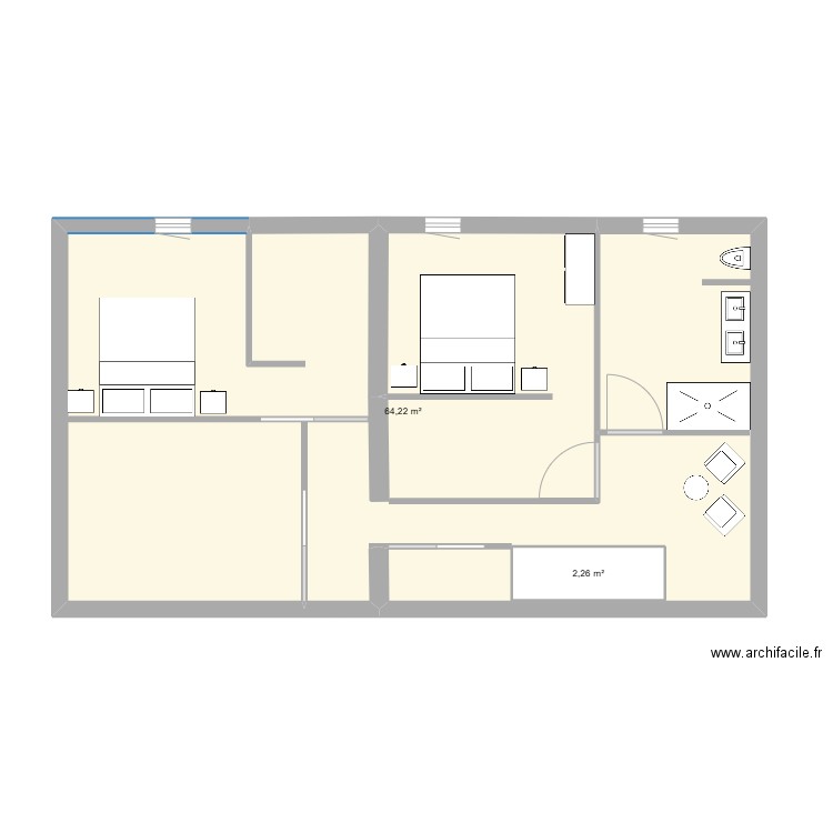 LEGER Arnaud. Plan de 0 pièce et 0 m2