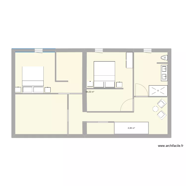 LEGER Arnaud. Plan de 