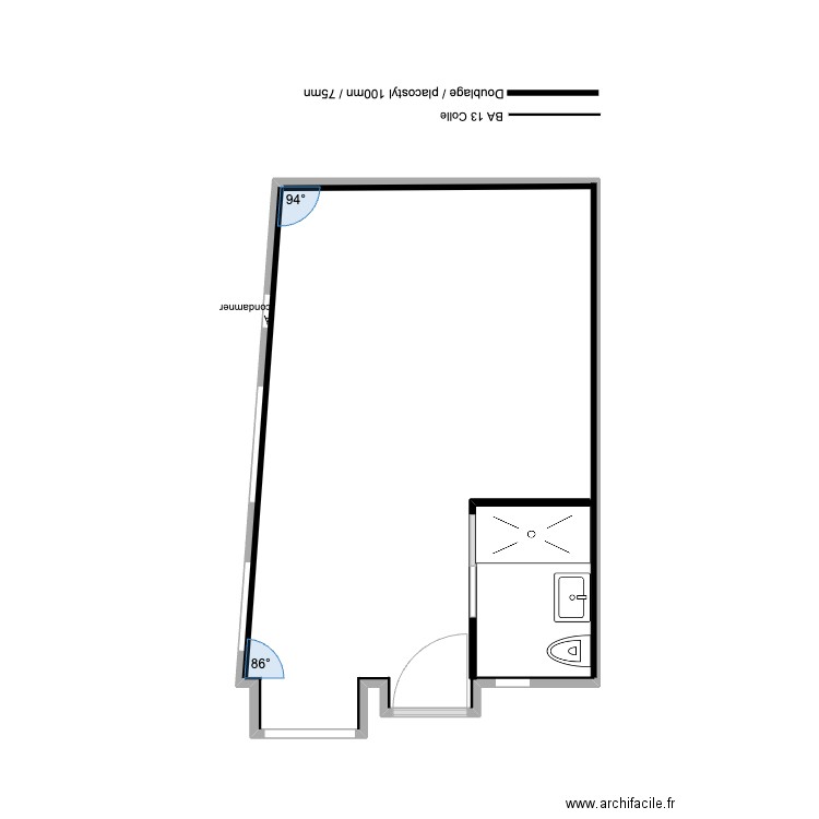 project RDC STUDIO THORSTEN. Plan de 0 pièce et 0 m2