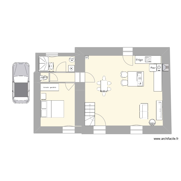 jonas montoir. Plan de 0 pièce et 0 m2