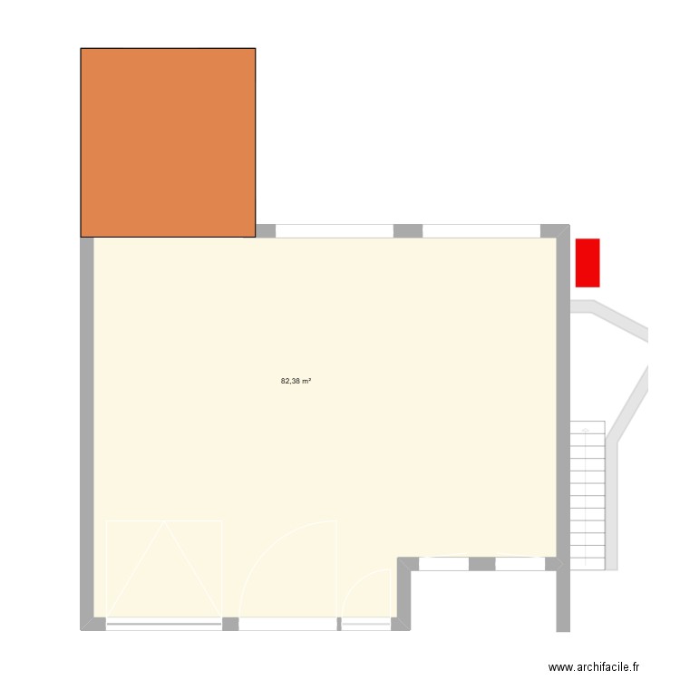 chemin du molard 11. Plan de 3 pièces et 226 m2