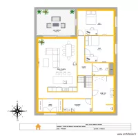 Maison Pontivy / Plan Interieur .2