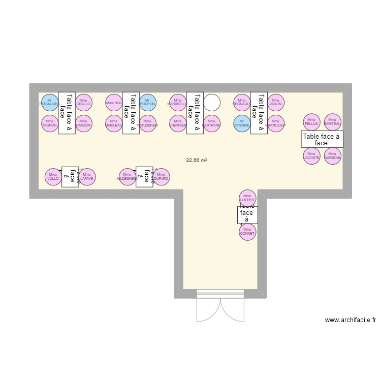 amILIE. Plan de 0 pièce et 0 m2