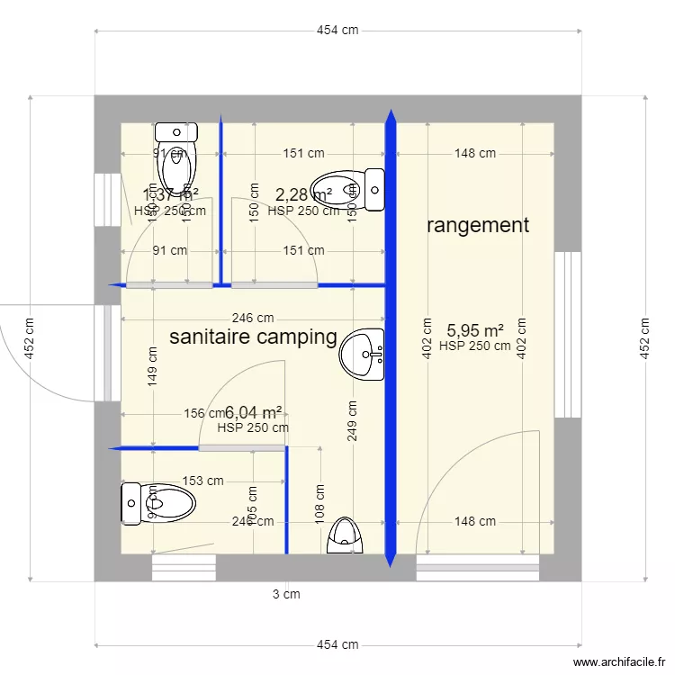 cabanon mas martin-perret eygalieres v2. Plan de 